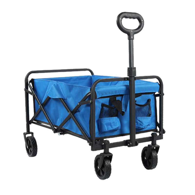 ZS-05b Small PVC Foldable Portable Camping Cart Folding Wagon